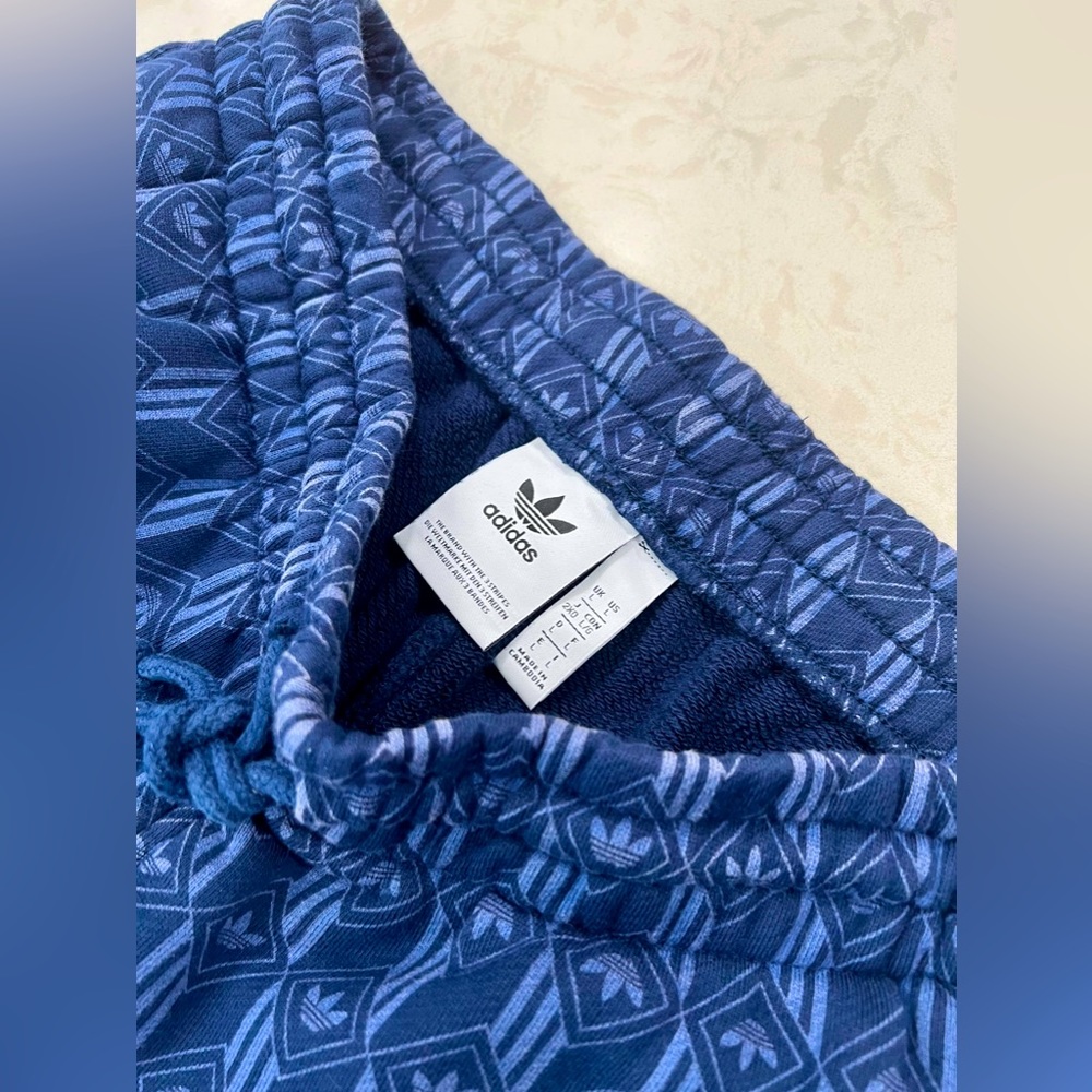 ADIDAS Originals Monogram Track Pants - Night Marine - Men’s Large - Like New - Picture 6 of 9